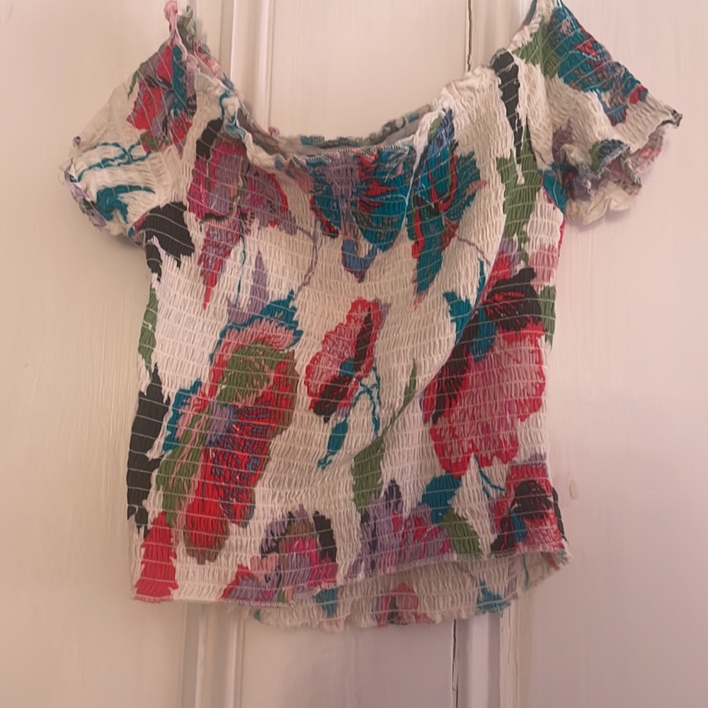 Multicolored crop top - Picture 2 of 2